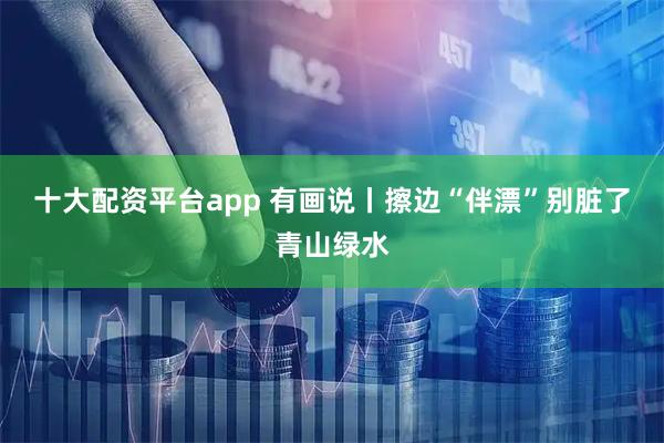 十大配资平台app 有画说丨擦边“伴漂”别脏了青山绿水